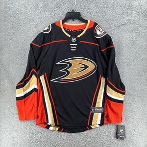 Fanatics Anaheim‎ Ducks Black Breakaway Home Jersey Men’s Sz Medium NWT